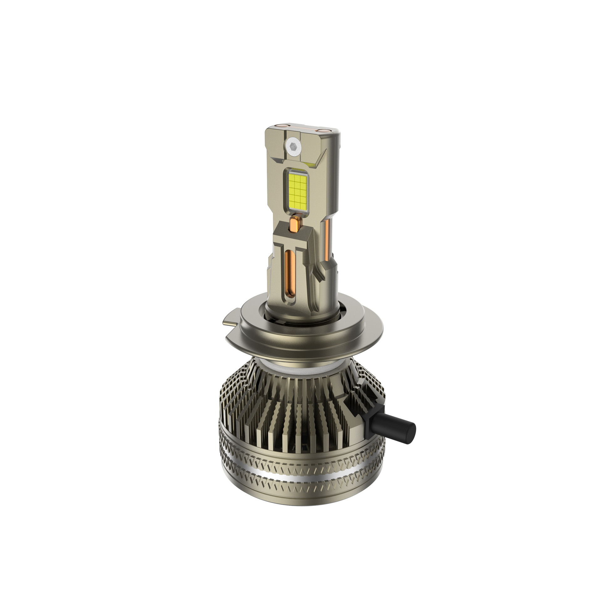 Đèn Pha LED Ô Tô H11/H7/H4 Công Suất Cao, Ống Đồng, Phổ Quát