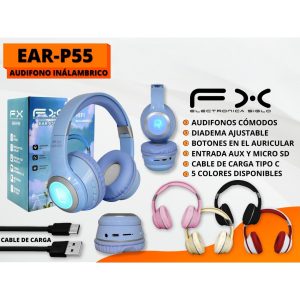 Tai Nghe Bluetooth Chụp Tai Không Dây Over-ear, Hỗ Trợ AUX Và Thẻ Nhạc