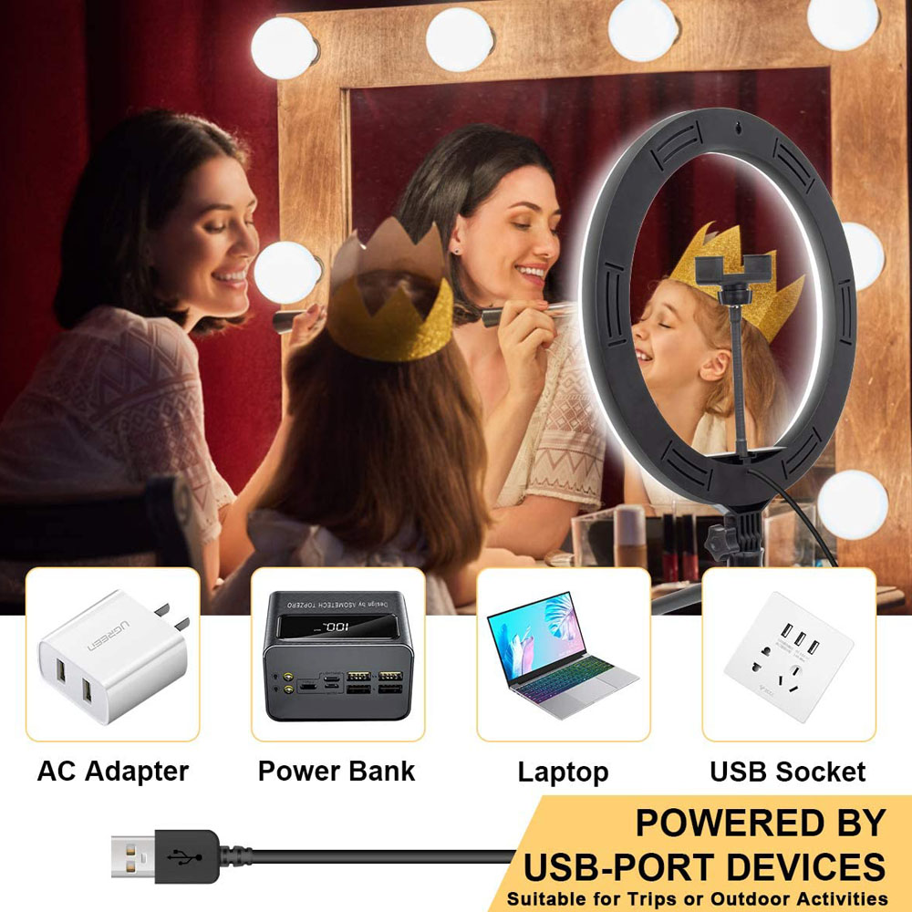Đèn LED Ring Chụp Ảnh Selfie - Ảnh 4
