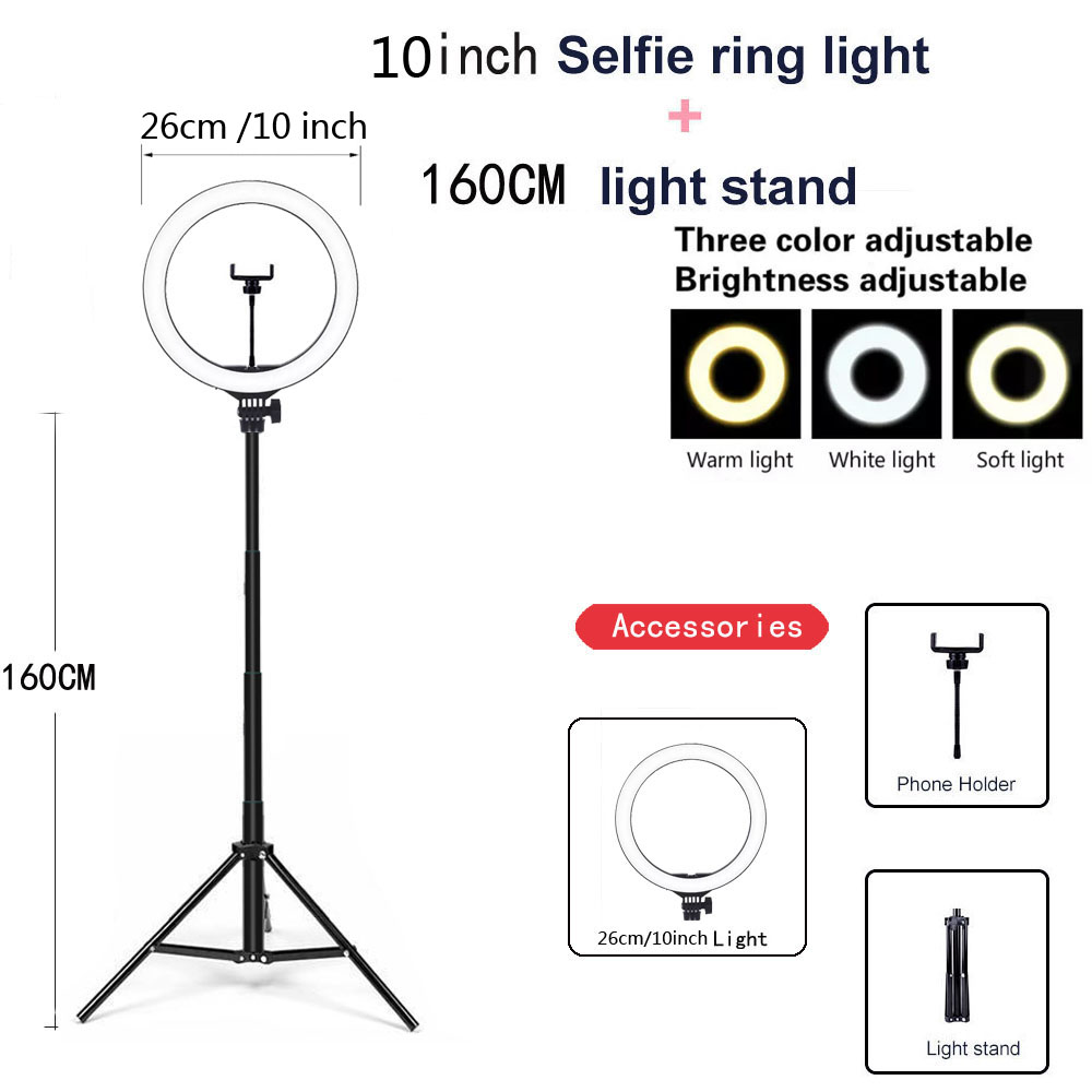 Đèn LED Ring Chụp Ảnh Selfie - Ảnh 5