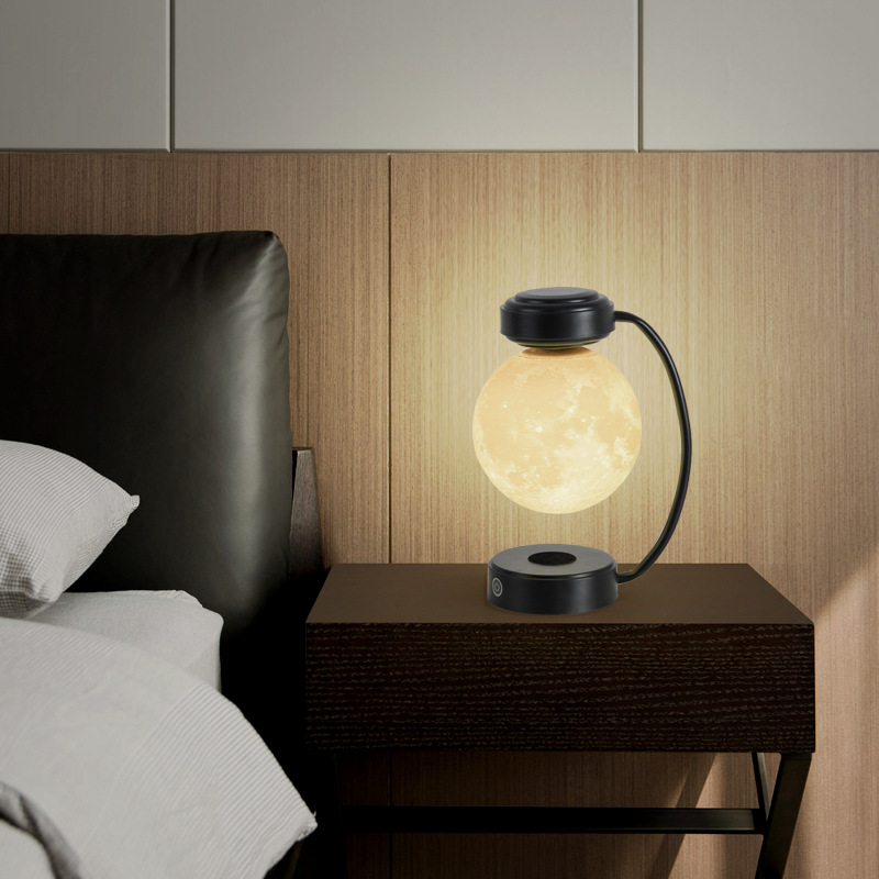 Đèn Mặt Trăng Levitating Không Dây 3D LED - Ảnh 4