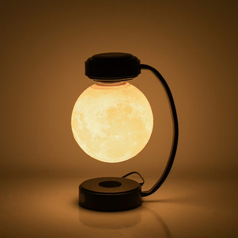 Đèn Mặt Trăng Levitating Không Dây 3D LED - Ảnh 3