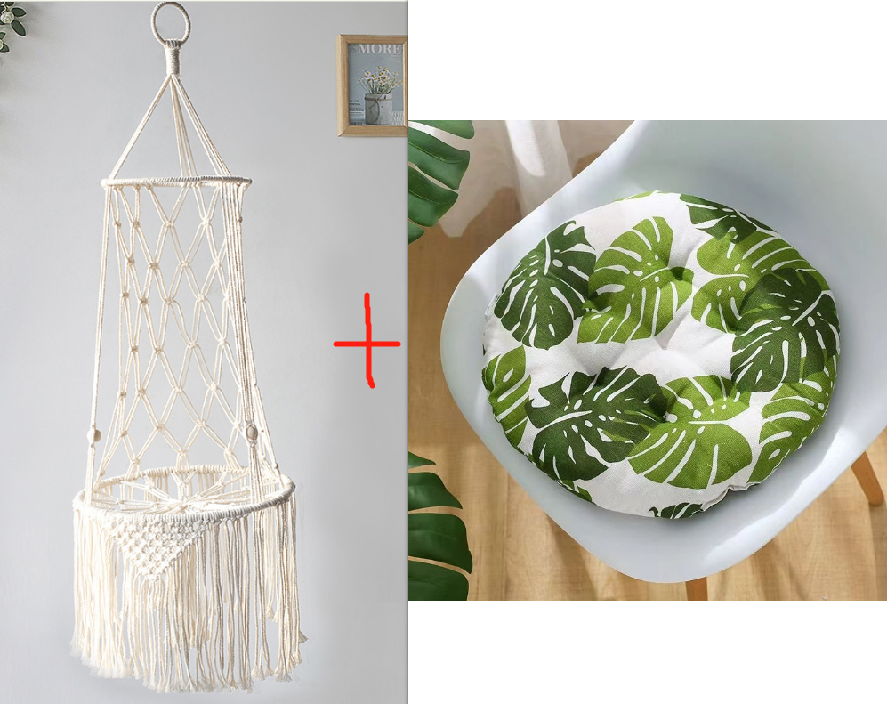 Võng Macrame Mèo Treo Tường Pet Bed