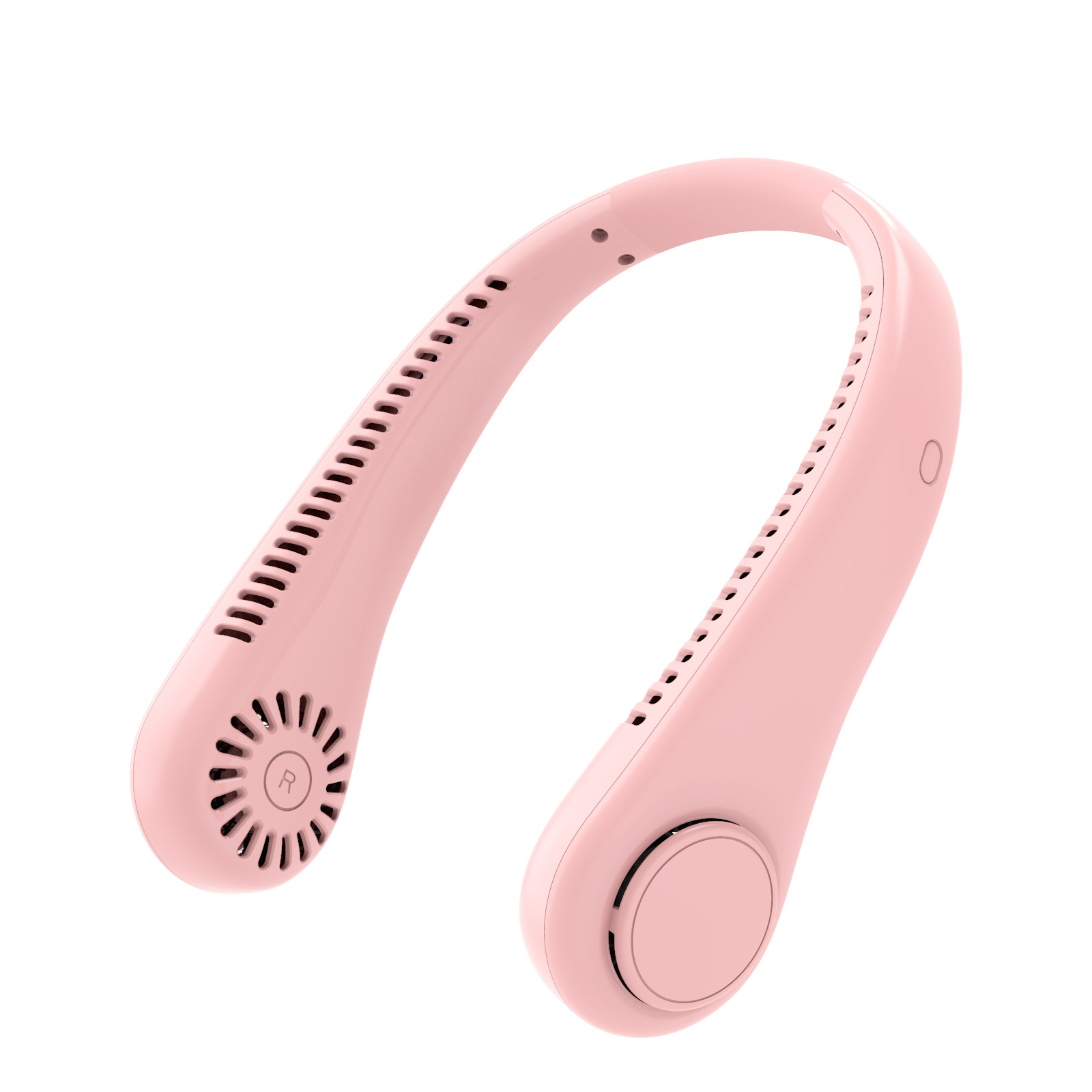 Quạt Đeo Cổ Sạc USB Mini Handsfree - Ảnh 2