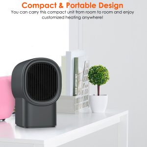Máy Sưởi Ấm Điện 400W Mini – Sưởi Bàn Làm Việc, Phòng Ngủ
