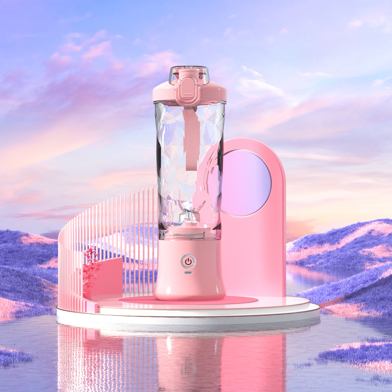 Máy Xay Sinh Tô Mini 6 Lưỡi - Ảnh 8