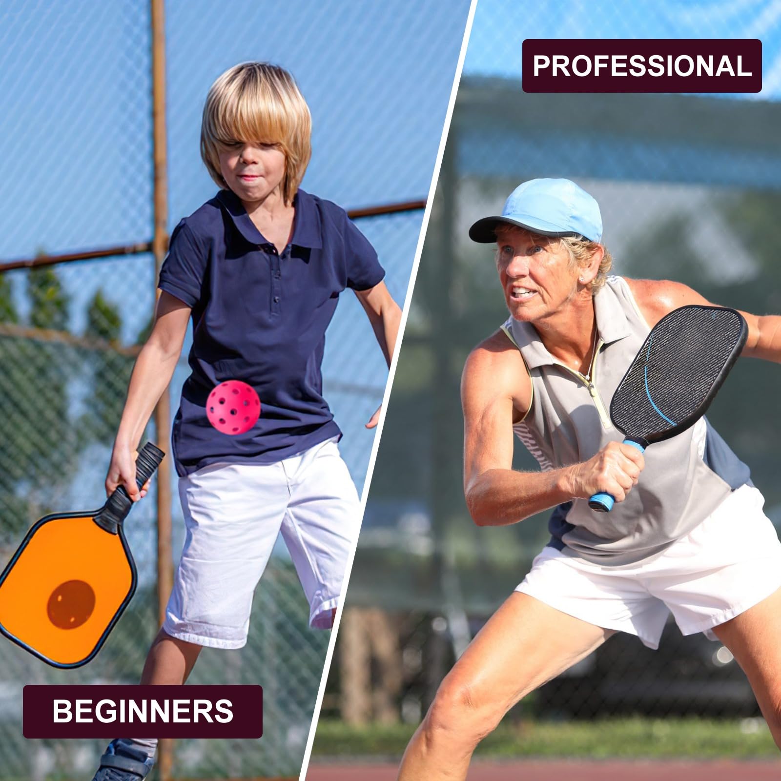 Bộ Bóng Pickleball 40 Lỗ Ngoài Trời Chất Lượng - Ảnh 3