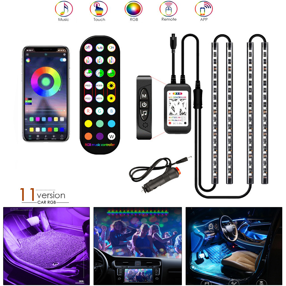 Đèn Trang Trí Xe Ô Tô LED - Ảnh 3